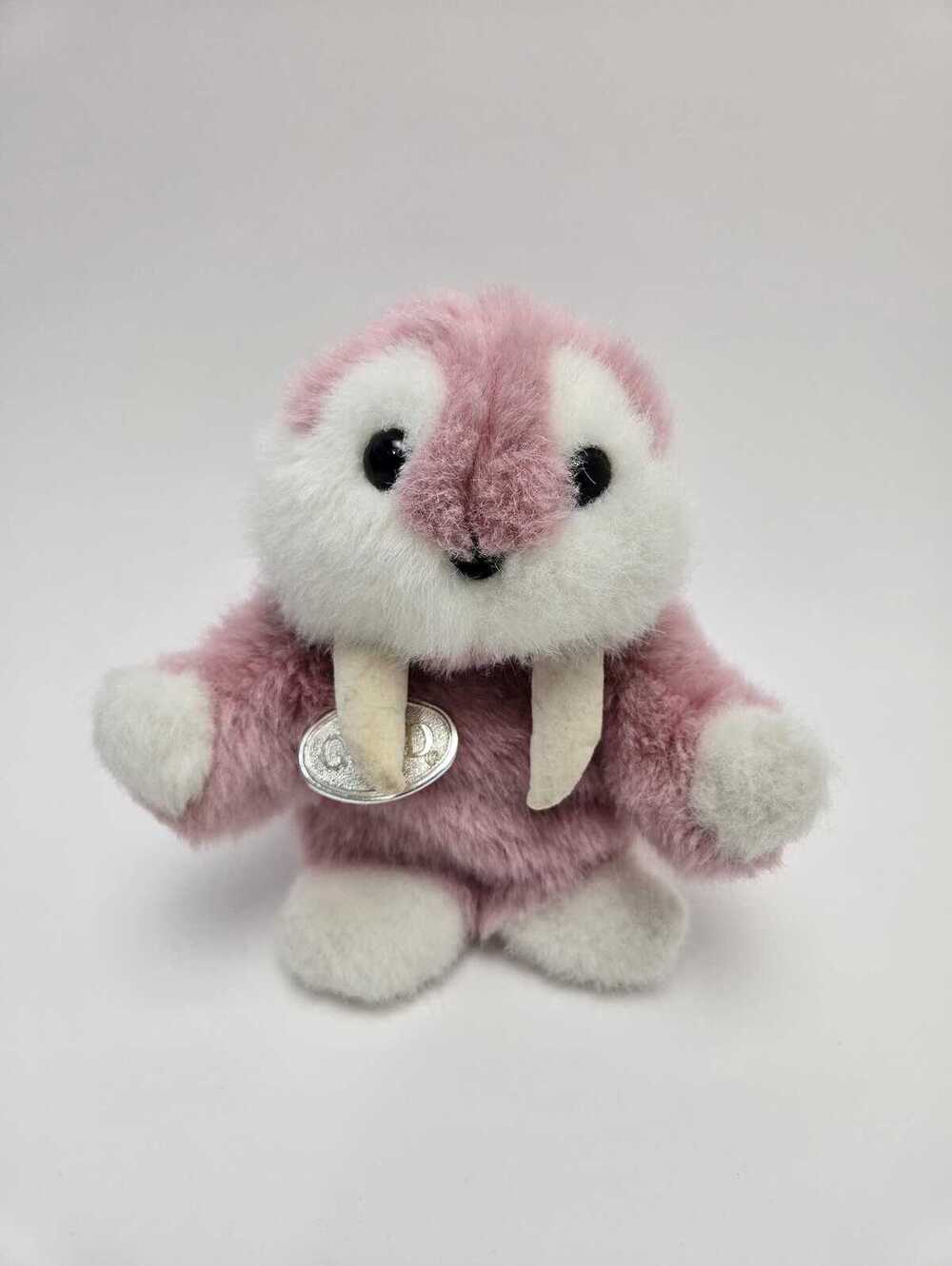 1987 Gund Pink Walrus Plush! Vintage Collectible Walrus Stuffed Animal Rare